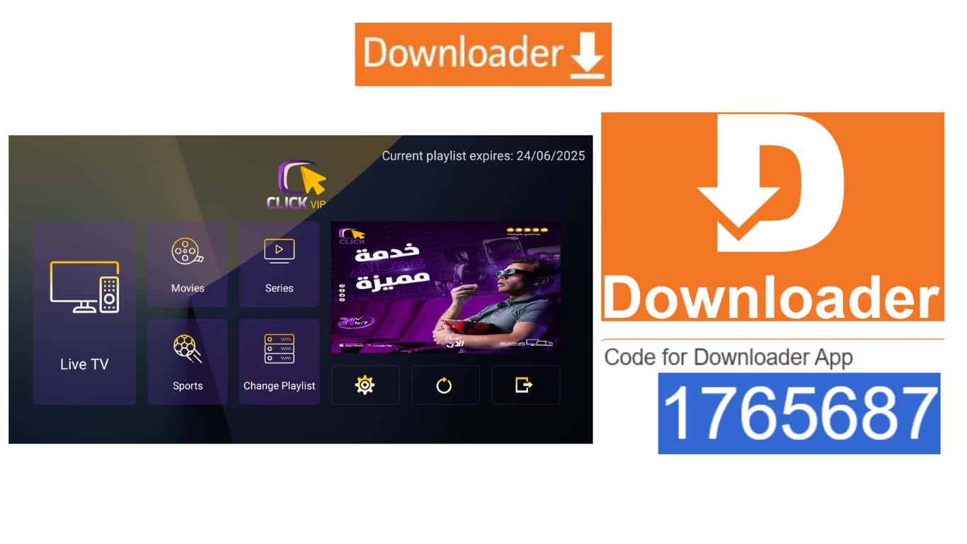 Download ClickVIP TV Premium For Android And Smart Tv 2025